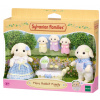 Sylvanian Families 5735 Rodina Flora Králící s trojčaty