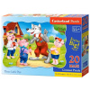 Castorland Puzzle Tri malé prasiatka, 20 dielikov