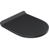 Ravak Vita Slim WC sedátko 36,4x45x5,1 cm SoftClose Easy-off Čierne X01862