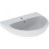 Geberit Selnova - Umývadlo 600x480 mm, s 1 otvorom na batériu, s prepadom, biela 500.305.01.7