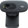 Logitech HD webkamera C270/ 1280x720/ 3MPx/ USB/ šedá