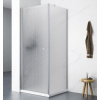Aqualine Pilot - Sprchový kút 100x100 cm, chróm/sklo Brick PT100-01