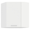 EKO WHITE horná rohová skrinka 58x58 GN-72 1F