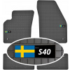 Volvo S40 II 2004-2012 Gumové rohože do auta + EMBLEMAT