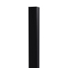 JARMEX Stĺpik pre plotové pole PRATO RAL 9005 čierny 50 x 50 x 2000 mm