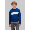 Detská bavlnená mikina Calvin Klein Jeans IB0IB02616.116.PPY2 modrá 116