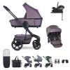 EASYWALKER Harvey5 Premium Set XXL + Aton B2 i-Size + Base One granite purple 2024