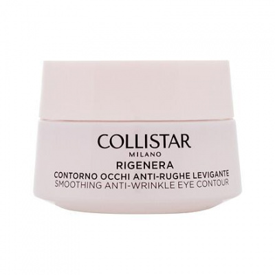 Collistar Rigenera Smoothing Anti-Wrinkle Eye Contour protivráskový oční gel 15 ml pro ženy