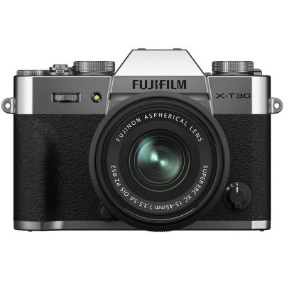 Fujifilm X-T30 II silver Fujifilm X-T30 II + 15-45mm silver