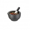 Porcelánový hmožďíř GRINO 7,7 cm - GEFU (Hmožďíř porcelán GRINO černý - GEFU)
