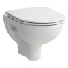 Laufen Pro B wc misa závesné bez oplachovacieho kruhu biela lesklá H8219520000001