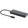 Manhattan 168410 USB Hub 7 portů USB-A USB 3.0 5 GBit/s černá 168410