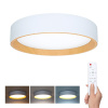 Solight LED osvetlenie s diaľkovým ovládačom Larios White, 48W, 3360lm, 39cm, zmena chromatickosti, stmievateľná WO8017