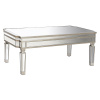 Craftenwood Konferenčný stolík Home ESPRIT Zrkadlo Drevo MDF 108 x 61 x 44 cm