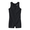 Slazenger LYCRA® XTRA LIFE™ Boyleg Swimming Suit Junior Girls Black 11-12 Years