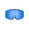 Lyžiarske okuliare pre deti Uvex pwdr FM - black matt dl/blue clear