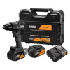 DEWALT 18V XR PRÍKLEPOVÉ VŔTAČKY MCLAREN 2 X 5.0 AH DCD86MP2T