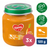 3x HAMI Príkrm mäsovo-zeleninový Zelenina s králikom od uk. 4. mesiaca 125g
