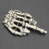 Prášky pásku Highway Hawk SKELETON FINGER - chróm Pracka
