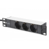 DIGITUS Digitus DN-95411 prídavné napájanie 2 m 3 AC zásuvky/AC zásuviek Čierna (DN-95411)