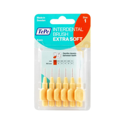 TePe Extra Soft medzizubné kefky 0,45 mm 8 ks