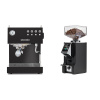 Ascaso Steel UNO, Black + Eureka Mignon Specialita Smart, CR black