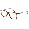Okuliare na Počítač PCG020 červeno/strieborný kovový rám 0,0