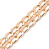 CZ Bižutérna retiazka DUO 8mm rose gold