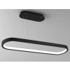 Immax NEO HIPODROMO Smart závěsné svítidlo 120x30cm 42W černé Zigbee 3.0