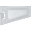 Riho Still Smart LED rohová vaňa 170x110 cm pravostranné biela B101003005