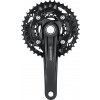 Shimano Stred FC-MT500 175mm 40/30/22z. 10-k. dvojdielny čierny bez krytu