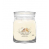 Yankee Candle Soft Wool & Amber signature sviečka stredná 368 g