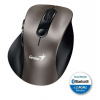 Genius Ergo 9000S/Ergonomická/Optická/Pre pravákov/2 400 DPI/USB+BT/Champagne Titanium (31030038402)