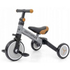 Balančná trojkolka, bicykel, odrážadlo Milly Mally, Optimus 3 v 1, sivá