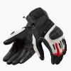 REVIT rukavice na motocykel DIRT 4, čierna/červená, veľ. 3XL