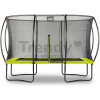 Trampolína s ochrannou sieťou Silhouette trampoline Exit Toys 244*366 cm zelená