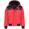 GEOGRAPHICAL NORWAY zimná bunda pánska VOLVA MEN JKT 005 prešívaná L červená