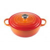 Le Creuset - Liatinový rodinný hrniec okrúhly s pokrievkou 32cm/7 l - La Marmite oranžový