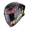Prilba Scorpion EXO-R1 Evo II Air SAVAGE Black Blue Pink Veľkosť: L (59-60 cm)