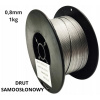 SAMOOCHRANNÝ ZVÁRACÍ DRÔT 0,8 mm 1 KG BEZ PLYNU FLUX E71T-GS MIG MAG D100