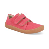 Barefoot dětské tenisky Froddo - organic cotton vegan fuxia fuchsiové