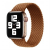 AppleKing nylonový remienok s vrkočovým vzorom pre Apple Watch Ultra 49mm / 46mm / 45mm / 44mm / 42mm - M - hnedý - možnosť vrátiť tovar ZADARMO do 30tich dní