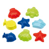 ECOIFFIER Baby formičky na písek ocean set 8ks