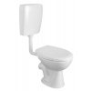 CREAVIT WC kombi misa s nádržkou vrátane splachovacej súpravy, zadný odpad, biela