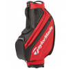 Golfový bag TaylorMade Stealth Tour Bag na vozík (Cart bag) Čierna/Červená