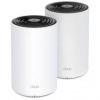Kompletný Wi-Fi systém TP-Link Deco PX50 (2 ks) (Deco PX50(2-pack)) biely