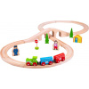 Bigjigs Rail Dřevěná vláčkodráha osmička