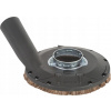 BOSCH Odsávací kryt s kefovým vencom 115/125 mm, 2605510224
