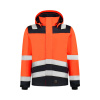 TRICORP Bunda Midi Parka High Vis Bicolor T51, reflexní, unisex MAL-T519814 M Oranžová svítivě