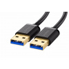 UGREEN USB 3.0 prepojovací kábel 2m, čierny 1UG1132